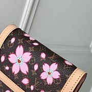 Colestore Louis Vuitton LV x TM Victorine Wallet Cherry Blossom 12 x 9.5 x 2.5cm - 3