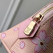 Colestore Louis Vuitton LV x TM Cosmetic Pouch PM Cherry Blossom Epi Leather 12 x 6 x 19cm - 2