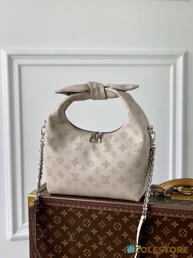 Colestore Louis Vuitton Bolsa Why Knot MM Mahina 28x34x12cm  - 1