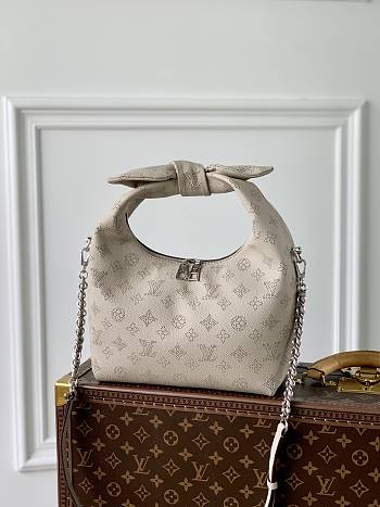 Colestore Louis Vuitton Bolsa Why Knot MM Mahina 28x34x12cm 