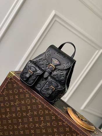 Colestore Louis Vuitton Backup Black 20x22x14cm