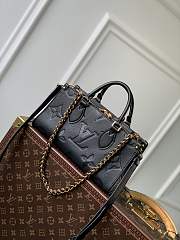 Colestore Louis Vuitton OnTheGo East West Monogram Empreinte Leather Black 25x13x10cm - 1