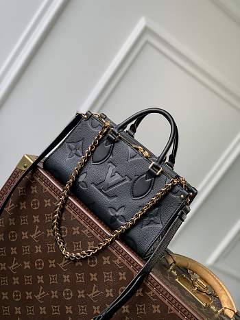 Colestore Louis Vuitton OnTheGo East West Monogram Empreinte Leather Black 25x13x10cm