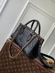 Colestore Louis Vuitton OnTheGo East West Monogram Empreinte Leather Black 25x13x10cm - 4