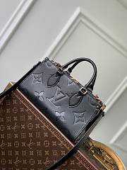 Colestore Louis Vuitton OnTheGo East West Monogram Empreinte Leather Black 25x13x10cm - 2