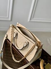 Colestore Louis Vuitton OnTheGo East West Monogram Empreinte Leather Cream 25x13x10cm - 3