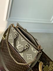 Colestore Louis Vuitton OnTheGo East West Bicolor Monogram Empreinte Leather 25x13x10cm - 5