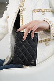 Colestore Chanel Caviar Quilted Passport 14.5×10.5×2cm - 4