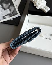  Colestore Chanel Caviar Quilted Flap Card Holder 10.5x11.5x3cm - 6