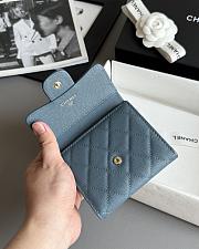  Colestore Chanel Caviar Quilted Flap Card Holder 10.5x11.5x3cm - 5