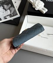  Colestore Chanel Caviar Quilted Flap Card Holder 10.5x11.5x3cm - 4