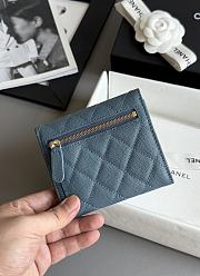  Colestore Chanel Caviar Quilted Flap Card Holder 10.5x11.5x3cm - 3