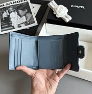  Colestore Chanel Caviar Quilted Flap Card Holder 10.5x11.5x3cm - 2