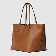 Colestore Gucci Totissima Large Reversible Tote Bag in Brown Leather 30(50)x27x23cm - 5