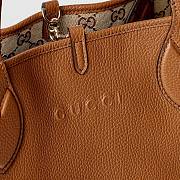 Colestore Gucci Totissima Large Reversible Tote Bag in Brown Leather 30(50)x27x23cm - 2