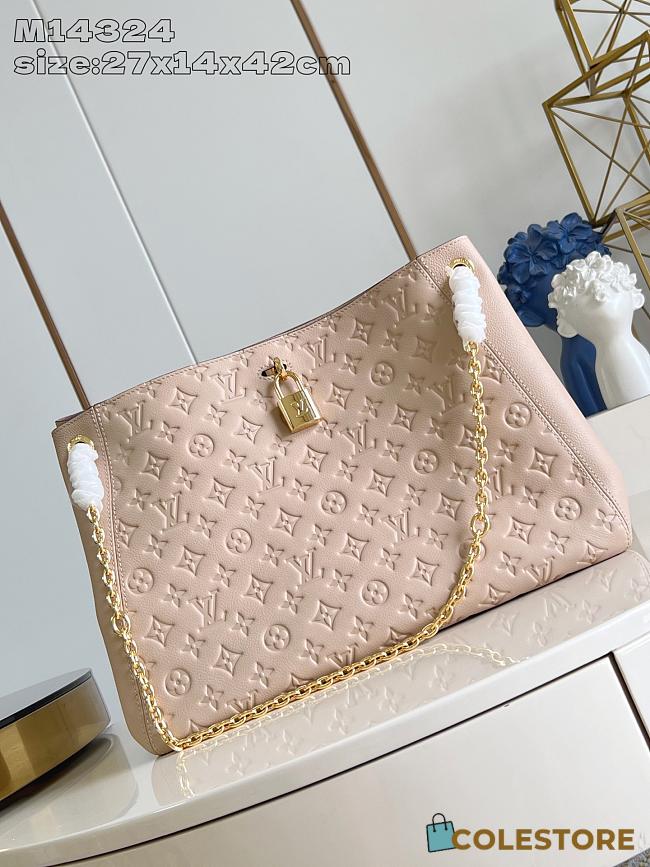 Colestore Louis Vuitton Anytime MM Beige 42x27x14cm - 1