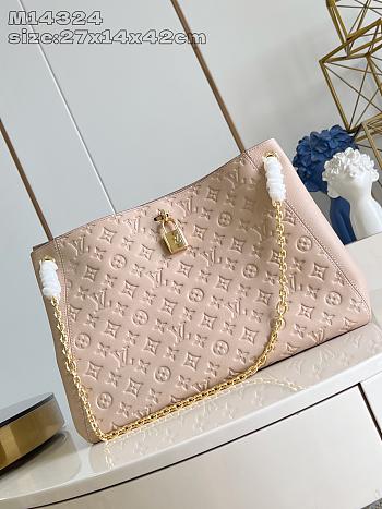 Colestore Louis Vuitton Anytime MM Beige 42x27x14cm