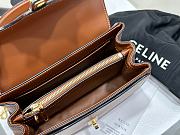 Colestore Celine Classique 16 Bag In Natural Calfskin Tan 23x18x10cm - 6