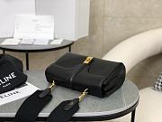 Colestore Celine Teen Soft 16 in Smooth Calfskin Black 23x15x9cm - 6