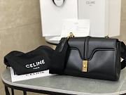 Colestore Celine Teen Soft 16 in Smooth Calfskin Black 23x15x9cm - 4