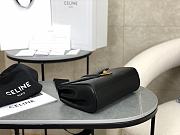 Colestore Celine Teen Soft 16 in Smooth Calfskin Black 23x15x9cm - 5