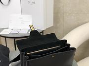 Colestore Celine Teen Soft 16 in Smooth Calfskin Black 23x15x9cm - 3