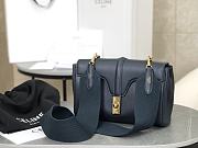 Colestore Celine Teen Soft 16 in Smooth Calfskin Dark Blue 23x15x9cm - 4