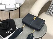 Colestore Celine Teen Soft 16 in Smooth Calfskin Dark Blue 23x15x9cm - 3