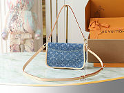 Colestore Louis Vuitton Diane Denim Blue M13070 25x9x15cm - 5
