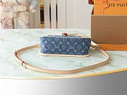 Colestore Louis Vuitton Diane Denim Blue M13070 25x9x15cm - 4