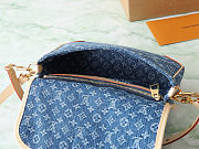 Colestore Louis Vuitton Diane Denim Blue M13070 25x9x15cm - 2