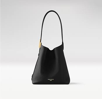 Colestore Louis Vuitton Low Key Hobo PM Black 24x28x16cm