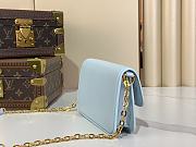 Colestore Louis Vuitton Wallet On Chain LV Bloom Azur 20x11.5x4cm - 4