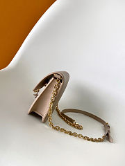 Colestore Louis Vuitton Wallet On Chain LV Bloom Sand 20x11.5x4cm - 6