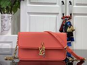 Colestore Louis Vuitton Wallet On Chain LV Bloom Sweet Coral 20x11.5x4cm - 1