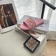 Colestore Louis Vuitton Lily Flat Mule Pink  - 4