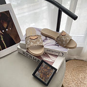 Colestore Louis Vuitton Lily Flat Mule Natural Monogram raffia - 5