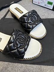 Colestore Chanel Black Sandals - 5
