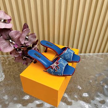 Colestore Louis Vuitton Neo Revival Mule Denim Blue