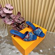 Colestore Louis Vuitton Neo Revival Mule Denim Blue - 5
