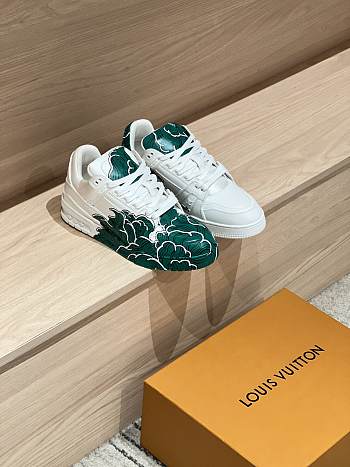 Colestore Louis Vuitton LV Trainer Green 