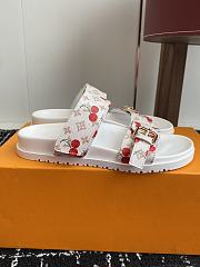 LV x TM Bom Dia Flat Comfort Mules White  - 6