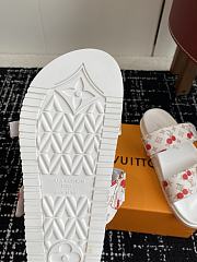 LV x TM Bom Dia Flat Comfort Mules White  - 3