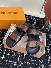 Colestore Louis Vuitton LV x TM Bom Dia Flat Comfort Mules Black - 3