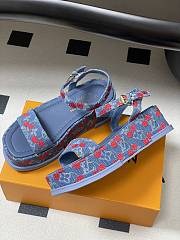 Colestore Louis Vuitton LV x TM Maya Platform Sandal - 4