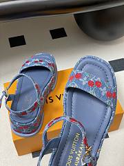 Colestore Louis Vuitton LV x TM Maya Platform Sandal - 5