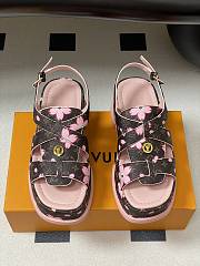 Colestore Louis Vuitton LV x TM Maya Platform Sandal Flower - 4