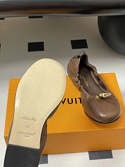 Colestore Louis Vuitton LV Nolita Flat Ballerina Brown  - 6