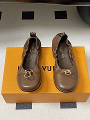 Colestore Louis Vuitton LV Nolita Flat Ballerina Brown  - 5