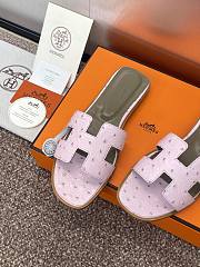 Colestore Hermes Oran sandal Pink  - 6